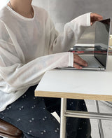ボートネックルースT