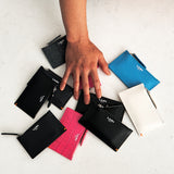クロコダイルエンボポケットウォレット/CROCODILE EMBO POCKET WALLET-PINK