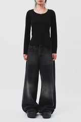 Pure Milky Washed Denim