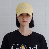 ウォッシュドボールキャップ/GHC WASHED BALL CAP_YELLOW