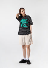 SOLIDPOP STRIPE TEE black (6580873232502)