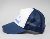 wave mesh cap_navy