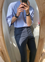 [ASCLO MADE] Final Check Slacks (2color) (6594647031926)