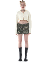 ミリタリーミニスカート/MILITARY MINI SKIRT