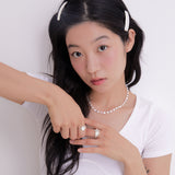 【MADE】ヴィヴィッドパールショートネックレス
