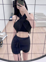 ストラップショートレギンススカ－ト/850. Strap short leggings sk (2color)