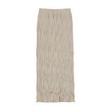 ウェイビースカート / WAVY SKIRT (BEIGE)