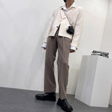 ミニマルクロップドジャケット/CR Minimal Cropped Jacket (5colors)