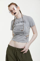 スナップTシャツ / SNAP T-SHIRT