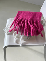 Warm tassel muffler