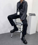 ランナイロンカーゴパンツ/[OWN x COZINESS] Run Nylon Cargo Pants (2 colors)