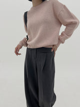 トープアルパカニット / Taupe Alpaca Knit (12color)