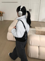 ビンピークロップショートパッディング