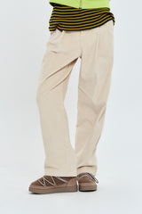 UNI BASIC CORDUROY PANTS [CREAM]