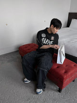 スポーティーレイハーフTシャツ / sporty ray half T -2C