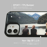 (Basic)Black Bumper Case_The Lake