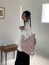Notid Pocket Nylon Plain Backpack