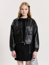 POCKET LEATHER JK