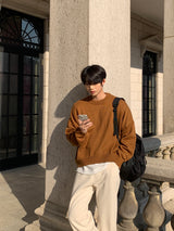 レイニーセミワイドコットンパンツ / Rainy Semi-Wide Cotton Pants (cream)