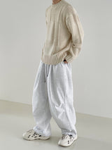 Cube embossed knit 