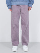 ピグメントワイドデニムパンツ / M188 PIGMENT WIDE DENIM PANTS_PURPLE