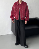 ヴィパーレザージャケット/OWN Viper Leather Jacket (3 colors)