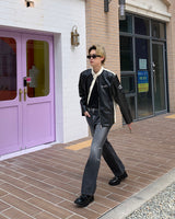 90's バイクレザージャケット / 90's Bike Leather Jacket (2 colors)