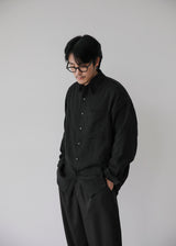 SILH LINEN CHECKERED SHIRT