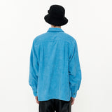 Melting Button Shirt [Aqua] (6592395706486)