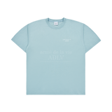 ファジードラゴンアートワーク半袖Tシャツ DARK MINT