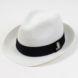 BU Soft Summer White Short Fedora (6589933977718)
