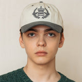 GHCリボンボールキャップ/GHC RIBBON BALL CAP_CREAM GREY