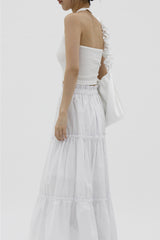 ミニクロップホルターネック/Mini Crop Halter Nash (3color)