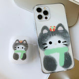 Reo - Sketch Some Cat Christmas AirPods Case_matt