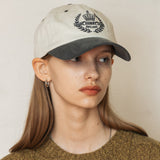 GHCリボンボールキャップ/GHC RIBBON BALL CAP_CREAM GREY