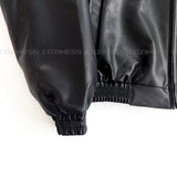 レザークロップドジャケット / UI leather cropped jacket
