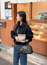 [SHOPPERMADE] ブロンドウールショートコート (3color)