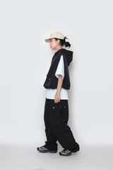 ワシショフードポケットベスト / WASHIHO hooded pocket vest