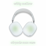 メローエアポッツマックスケース / witty mellow airpods max case (green)