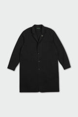 コットンコート / Black cotton coat