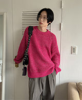 ボーイフレンドオーバーニット (3 color)