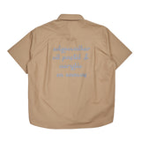 Edgewalker x acme de la vie PRINTING SHORT SLEEVE SHIRTS BEIGE