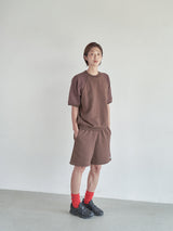 コットンスウェットシャツ [ BROWN ]