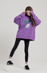 POMPEI VARSITY SWEATSHIRT [VIOLET] (6613792587894)