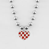 チェクロス ラブ ネックレス / CHEX LOVE NEC(ball 6mm)