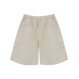 サイドポケットポイントバミューダパンツ / side pocket point bermuda shorts - IVORY