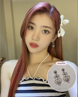 ロイヤルベイビーエンジェルイヤリング - ショート  / Royal Baby Angel Earring - Short (Silver) (Kep1er Chaehyun, Yeseo, Xiaoting Earrings)