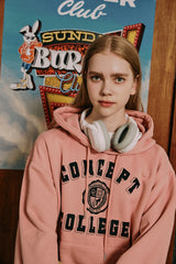 クラシックビッグロゴパーカ・インディピンク［ユニセックス］ / Classic Big Logo Unisex Indi Pink Hoodie
