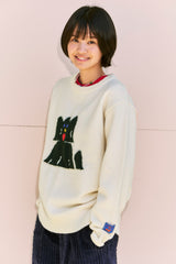 KIRSH X MISAKI KAWAI FAMILY BASIC KNIT [IVORY]