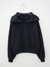 オーバーネックスウェットシャツ/over neck sweatshirt (4color)